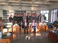 بازدید معاون فرهنگی جهاددانشگاهی، جمعی از مدیران و اعضای سازمان انتشارات جهاددانشگاهی از مرکز دایره المعارف بزرگ اسلامی