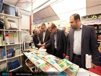 رییس جهاد دانشگاهی از سی و دومین نمایشگاه بین المللی کتاب تهران بازدید می کند