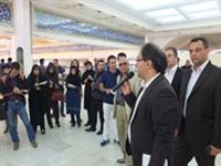 صحن مصلی برای اولین بار در اختیار نمایشگاه قرار گرفت