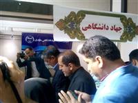 بازدید استاندار مازندران از غرفه انتشارات جهاد دانشگاهی مازندران