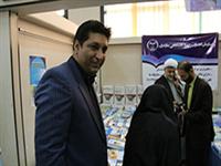 بازدیدحجت الااسلام صادقی رییس سازمان تبلیغات شهرستان ساری از غرفه  انتشارات جهاد دانشگاهی مازندران