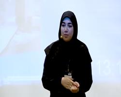 اجرای حدیث محمودی در دومین دوره مسابقات ملی‌ ارائه سه‌ دقیقه‌ای (بخش کتاب )